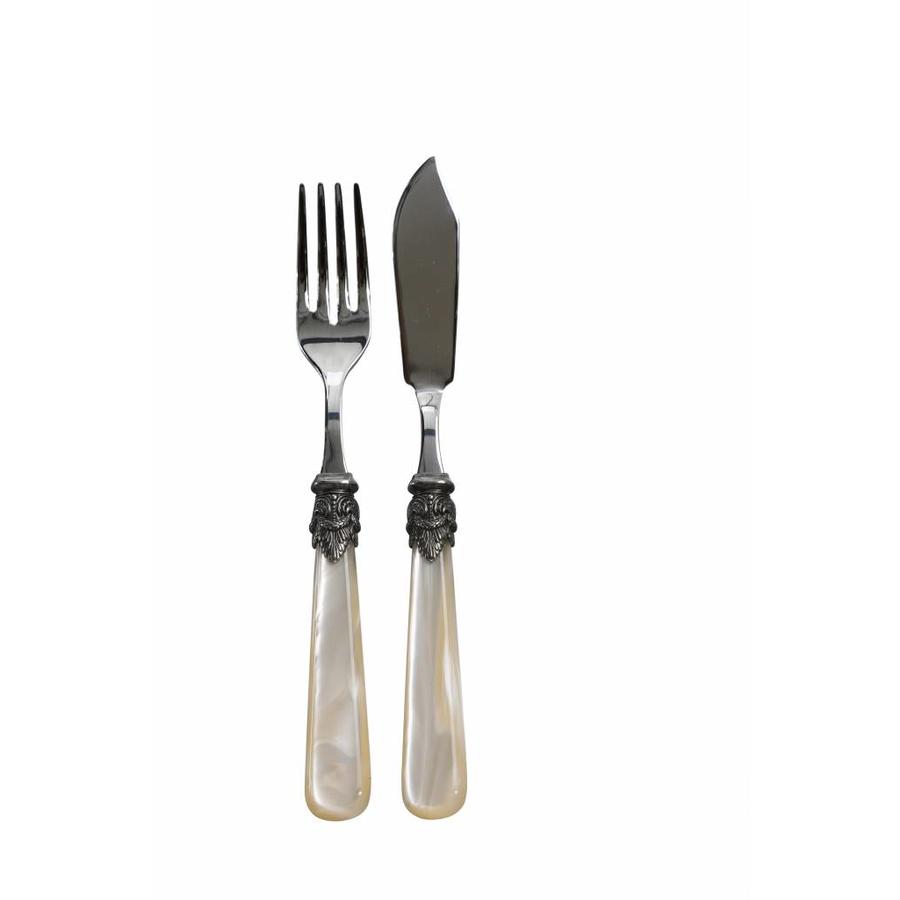 Fish cutlery per 6sets Napoleon Mother of Pearl