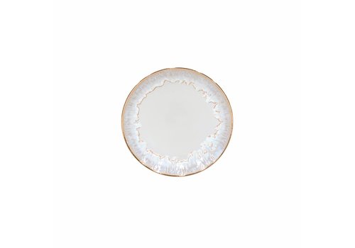  Breakfast plate Taormina white with golden rim 
