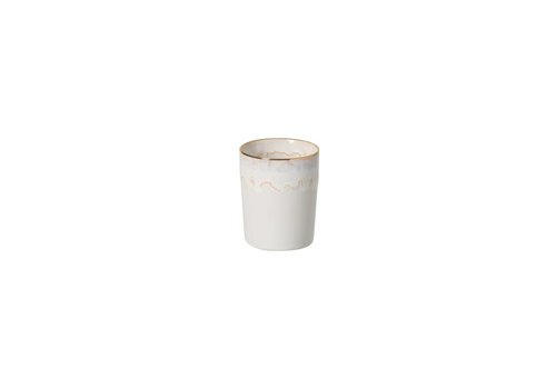  Mug Taormina white with golden rim 