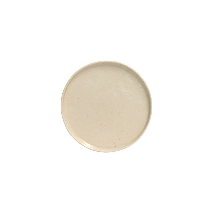 Lagoa gebaksbord 16.2cm creme