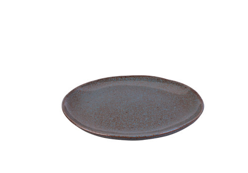  Dinner plate Stone petrol 