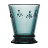 Blauw Waterglas Bee