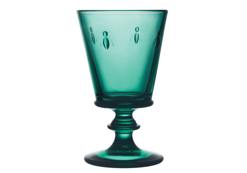  Dark Green Wine Glass Bee 