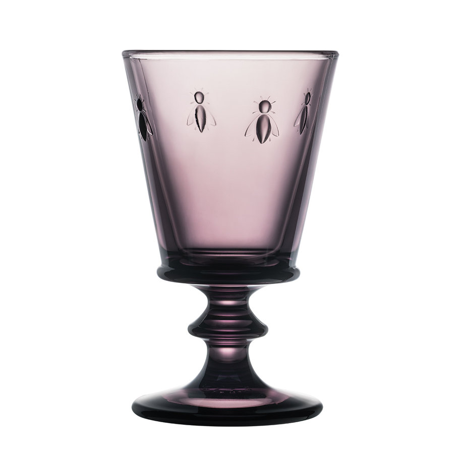 Purple Wine Glass Bee