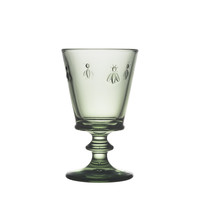 Green Wine Glass Bee