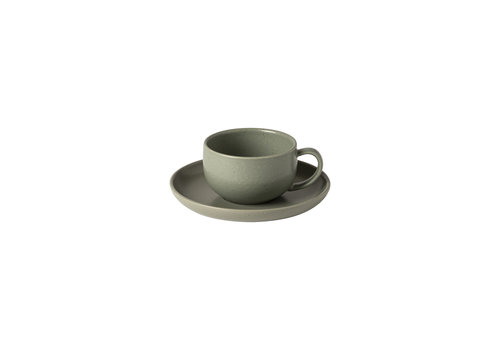  Coffee Cup and Saucer Pacifica Green 
