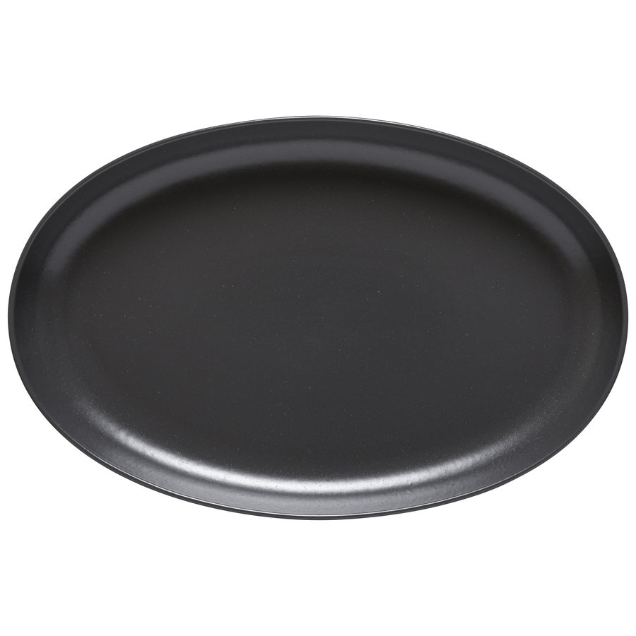 Oval plate 41 cm Pacifica Seed grey