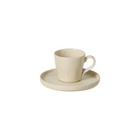 Lagoa teacup and saucer creme