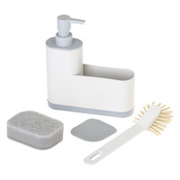 4 piece sink caddy set Grey