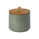 canister with oak wood lid 20cm pacifica green canister with oak wood lid 20cm pacifica green