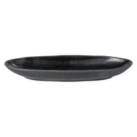 oval platter 33 cm livia black