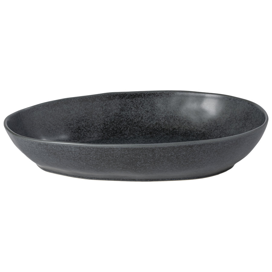 oval platter 36 cm livia black