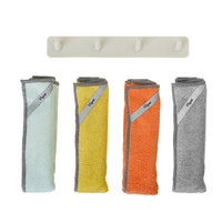 microfiber doekjes set /4 met haakjes