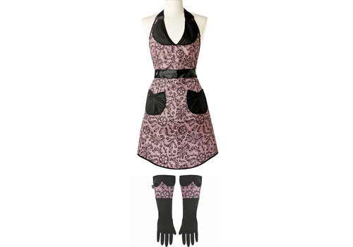  lula lace apron and gloves 