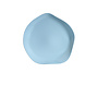 Plate 32cm Skallop Turquoise Plate 32cm Skallop Turquoise