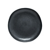 Dinner plate Livia matte black