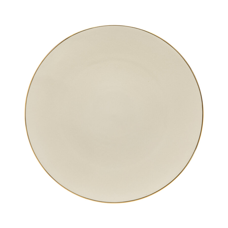 Onderbord 34 cm augusta natural-gold