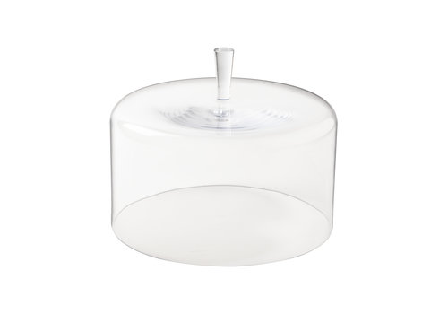  Glazen stolp 25cm recht 