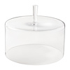 Glazen stolp 30cm recht