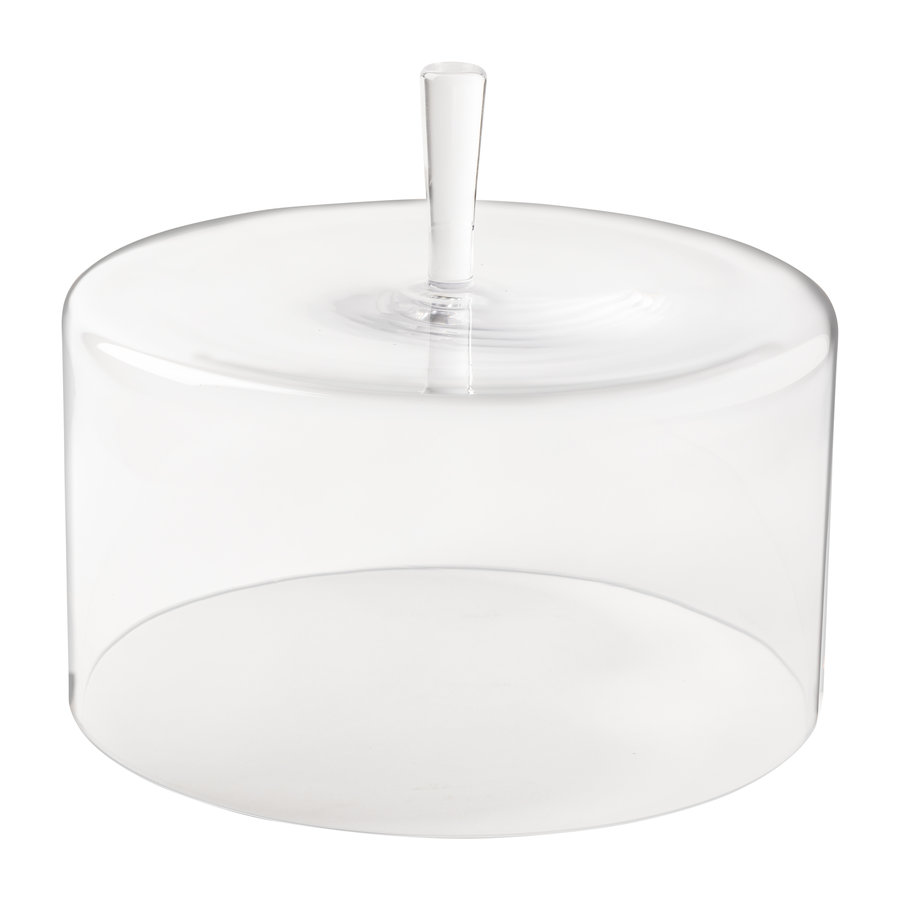 Glazen stolp 30cm recht