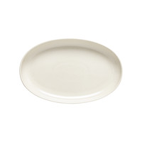 Oval plate 32cm Pacifica Creme