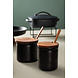 Honey jar wood Boutique collection Black Honey jar wood Boutique collection Black