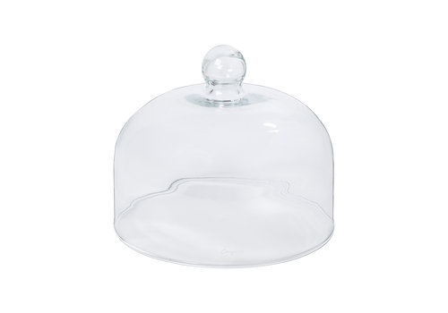  Glazen stolp 25cm bol 