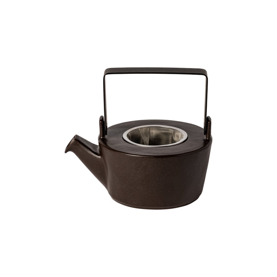 Theepot met filter Lagoa Zwart