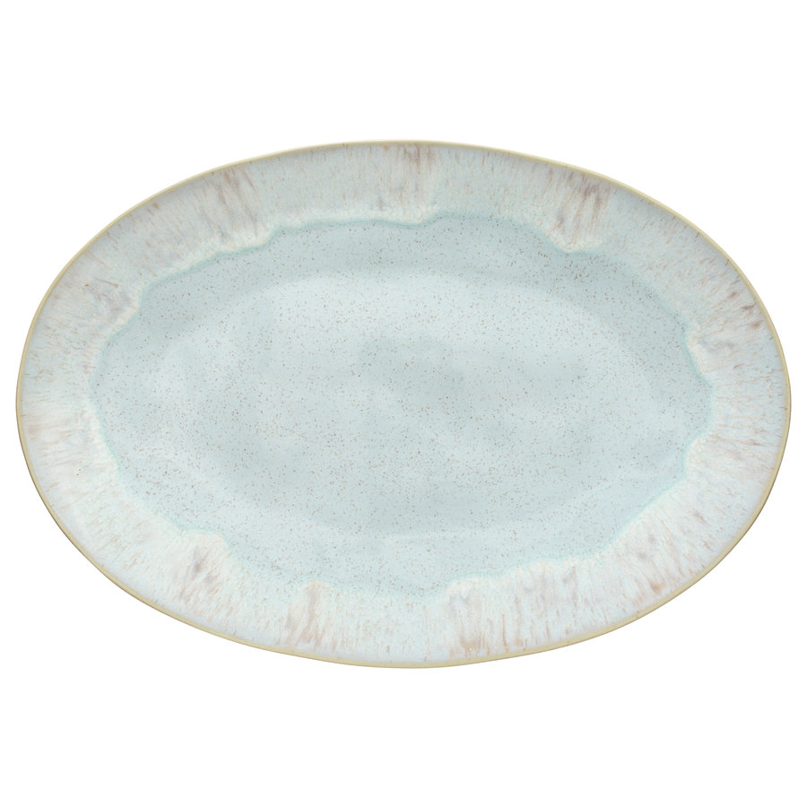 Oval platter 45, EIVISSA, sea blue