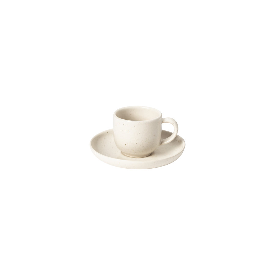 Espresso cup & saucer Pacifica Cream