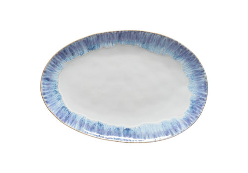  Oval platter 41cm Brisa Blue 