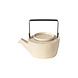 Theepot met filter Lagoa creme Theepot met filter Lagoa creme