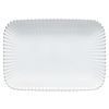 Rechthoekige Schaal 30 cm Pearl Wit