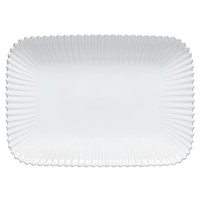 Rechthoekige Schaal 30 cm Pearl Wit