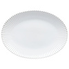 Ovale Schaal 33 cm Pearl wit