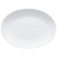 Oval Platter 33 cm Pearl White