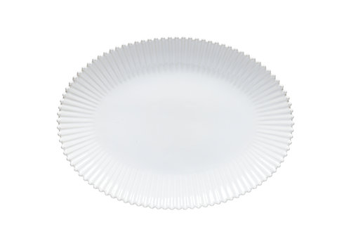  Ovale Schaal 33 cm Pearl wit 