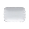 Rechthoekige Schaal 40 cm Pearl Wit
