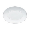 Costa Nova Oval Platter 34 cm Pearl White