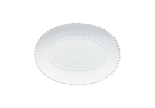  Costa Nova Oval Platter 34 cm Pearl White 