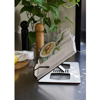 Cookbook Stand White