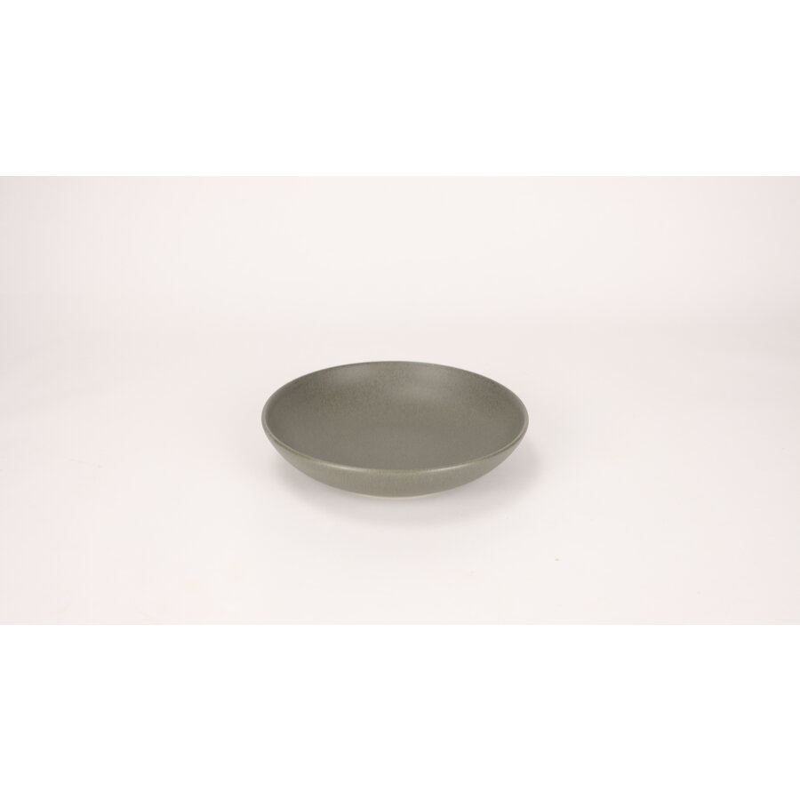 Deep plate Villa dark gray