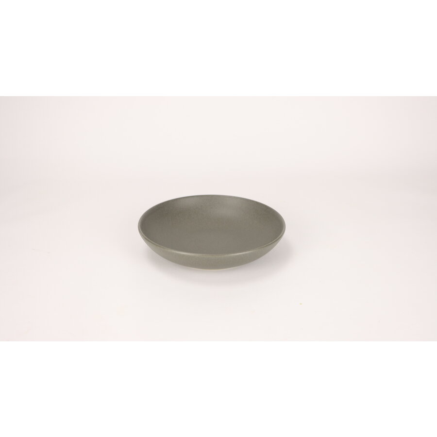 Deep plate Villa dark gray