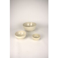 Small bowl Villa beige