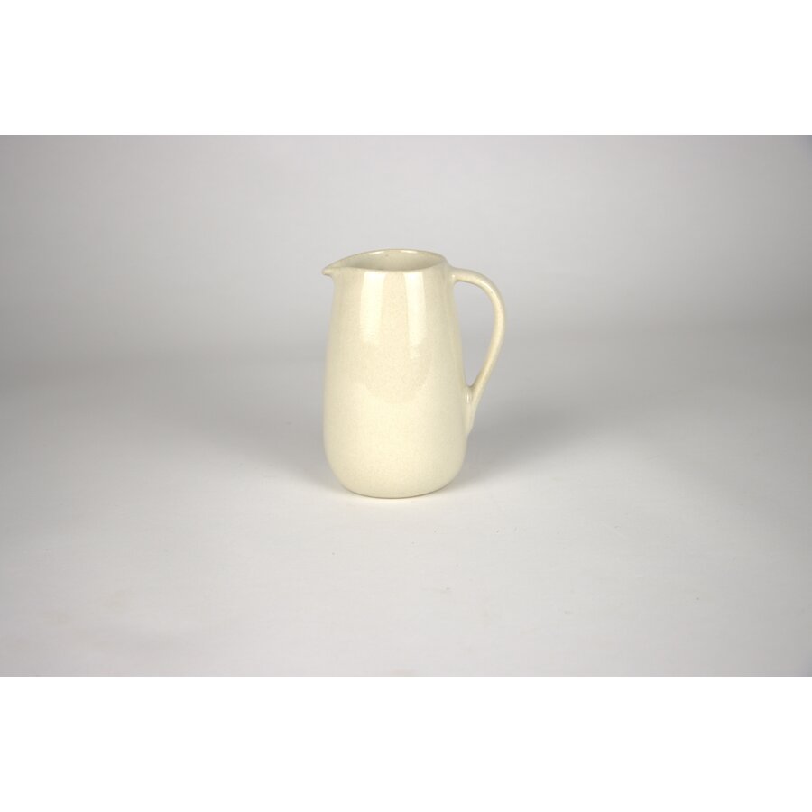 Large pitcher Villa 12.5 x 21.5 beige