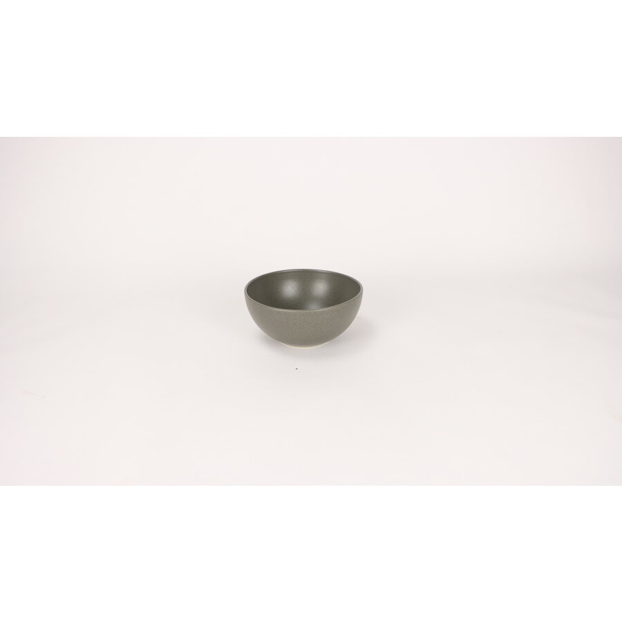 Large bowl Villa dark gray