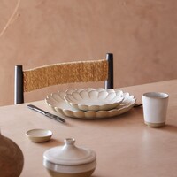 Dinerbord 28 cm Marrakesh Wit Zand