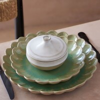 Cake Plate 19 cm Marrakesh Eucalyptus Green