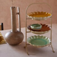 Cake Plate 19 cm Marrakesh Cannelle Brown