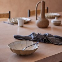 Deep Plate 23 cm Marrakesh Sable Blanc